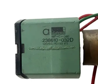 USED ASCO 8210G34 SOLENOID VALVE 120/110 60/50