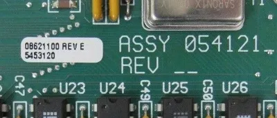 USED HONEYWELL 054121 CIRCUIT BOARD 08621100 5453120 REV E SBC-2B 94V-0