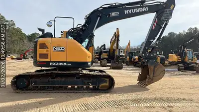 Used 2024 HYUNDAI HX235A LCR Crawler Excavators North Carolina US | National Equipment Dealers #1422314