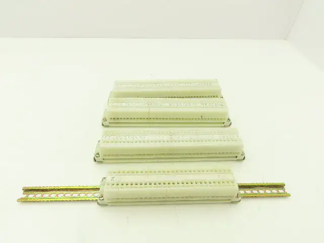 Allen Bradley Bul. 1492 Style H Terminal DIN Rails Lot of 136