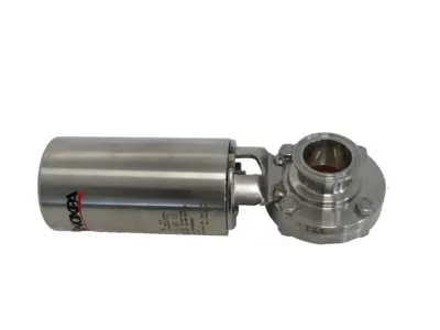 NEW INOXPA VA940-0004001 AIR OPERATED BUTTERFLY VALVE 1.5" HT1848 142332IIN