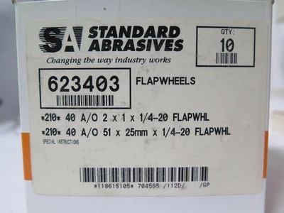 NEW Standard Abrasives Does Not Apply