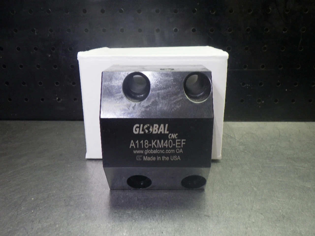 Global CNC KM40 ToolHolder Block For Okuma Machines A118-KM400-EF (LOC993C)
