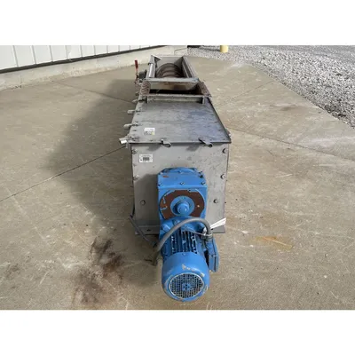 Used 16" dia. X 11'-6" Industrial Screw Auger Conveyor