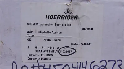 Ariel A-14515-A Compressor Discharge Seat DIS VLV SEAT ASSY, 80CDX, PRC New NIB