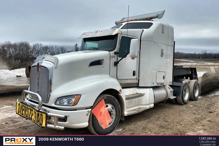 Used 2009 KENWORTH T660 Conventional trucks Wisconsin US | Proxy Equipment #1384919