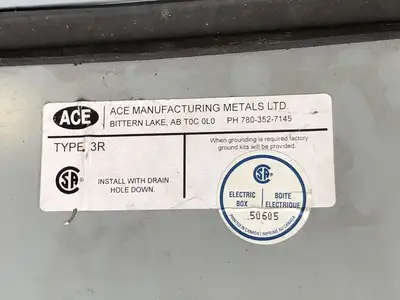 Type 3R Electrical Enclosure (Used) 14"x11"x7"