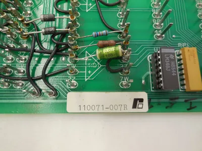 USED RELIANCE ELECTRIC 110071-007R PC BOARD 110071007R