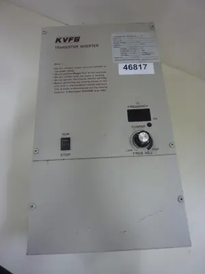 USED DRIVECON CORP KVFS 475E-F