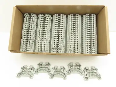 Allen Bradley 1492-J6 Terminal Blocks DIN Rail Mount 800V 6mm² Lot of 189