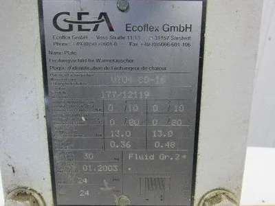Used GEA _UNKNOWN_ Heat Exchangers Indiana US | Arrow Industrial #639568