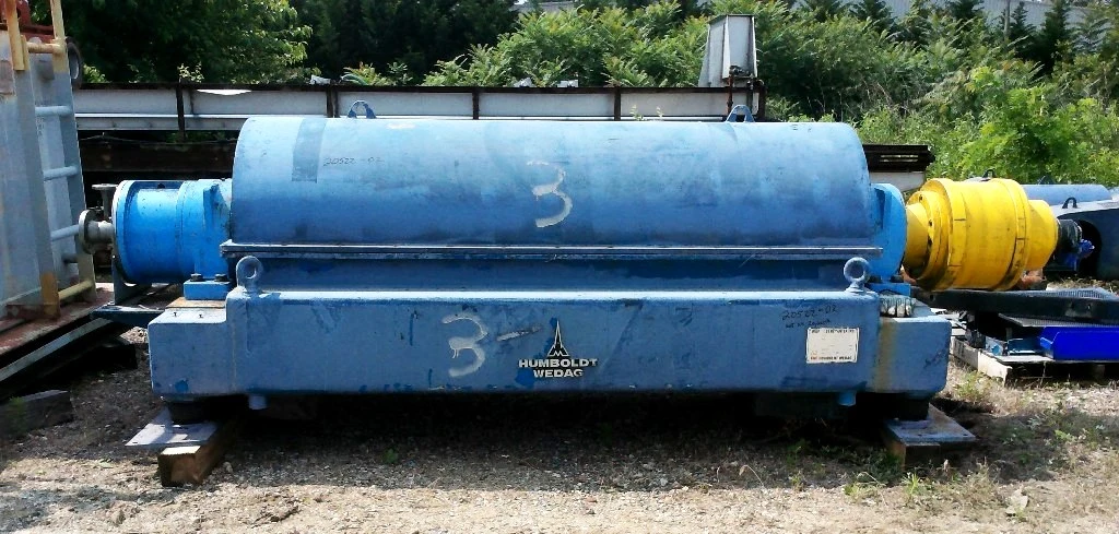 (3) Humboldt CP 4-01.1 (30 x 98) decanters, 1.4462 SS.
