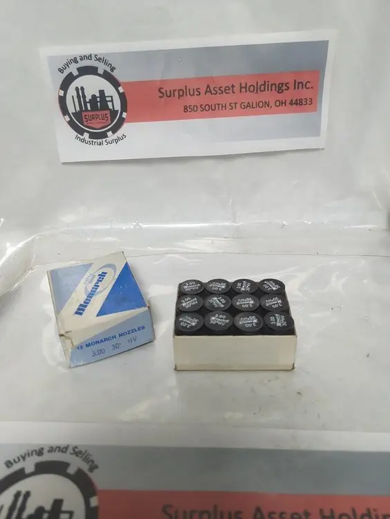 New | in-Stock MONARCH 3.00 Nozzles Ohio US | Surplus Asset Holdings #1520384