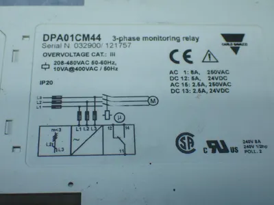 NEW CARLO GAVAZZI DPA01CM44