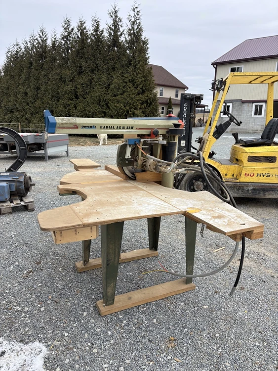 Used _UNKNOWN_ RN-600 Woodworking Radial Arm Saws Pennsylvania US | AW Machinery, LLC. #806059