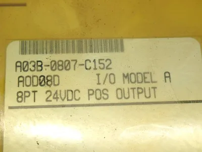 New | in-Stock FANUC A03B0807J152 Input / Output Modules | HGR 24 #733577