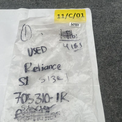Used Reliance 705310-1R Motor Controllers California US | Davliegogo LLC #1705728
