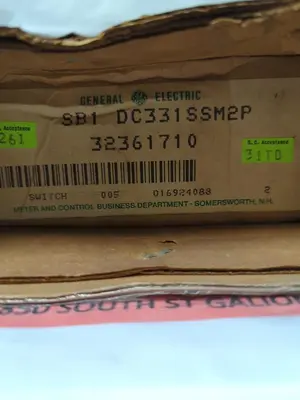 New | in-Stock GE SB1 DC331SSM2P Miscellaneous Equipment (Electrical & Power) Ohio US | Surplus Asset Holdings #1242194