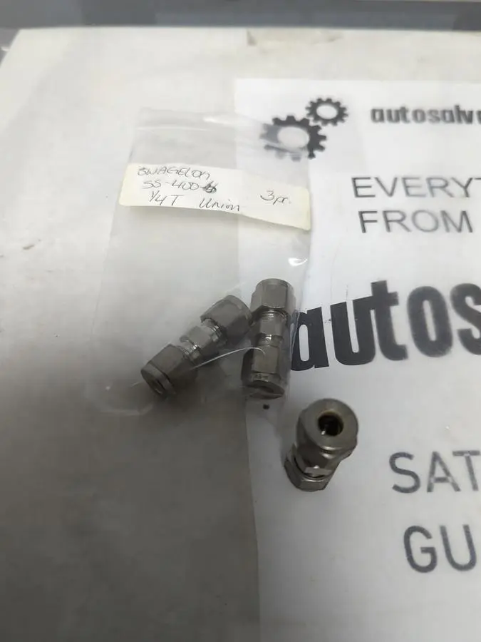 New | in-Stock SWAGELOK SS-400-6 Valves/Fittings Ohio US | Surplus Asset Holdings #1239744