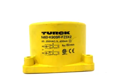NEW TURCK NI60-K90SR-FZ3X2 INDUCTIVE SENSOR NI60K90SRFZ3X2