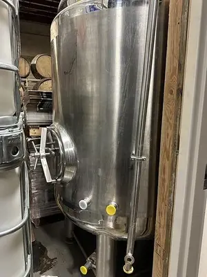 Tank, 310 Gallon, S/st, Brite tank, SunGood, 10 Bbl #A744950
