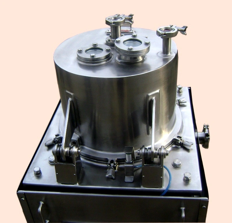 NEW: Joflo 14" x 7" perforate basket centrifuge, 316SS.