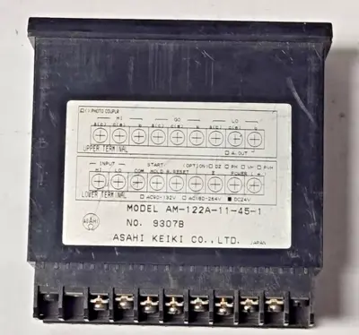 ASAHI KEIKI AM-122A-11-45-1 DIGITAL METER