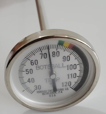*NEW OLD STOCK* Howard Engineering Botsball Thermometer Probe 30-120° + Warranty
