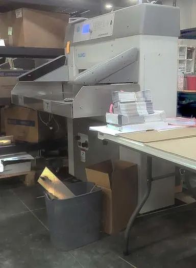Used 2007 BAUMCUT 66 26.4” PROGRAMMABLE PAPER CUTTER Paper Cutters Illinois US | Capital Equipment Solutions #468449