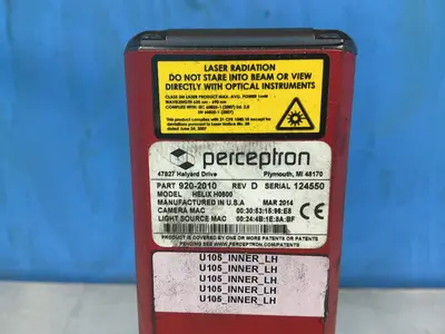 Used 2014 PERCEPTRON HELIX H0800 Laser Scanners Ohio US | HGR 24 #1455460