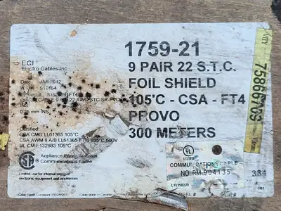 USED ELECTRO CABLES E132883