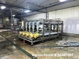 Used Reverse Osmosis Water Treatment System with Dual Ultrafiltration Units – 900 GPM Industrial RO Plant