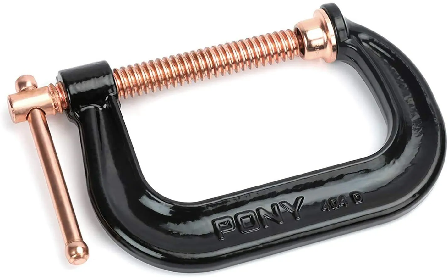 Pony 4" Heavy Duty C-Clamp Drop Forged Steel 3" Throat Depth 4100lbs 404-D