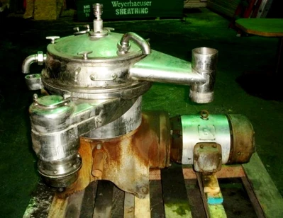 Westfalia SAOWH 3036 SEF separator centrifuge, 316SS.
