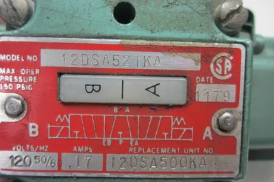 NUMATICS 12DSA52IKA VALVE