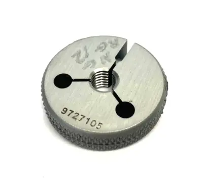 USED ALAMEDA M8 X 1.25-6G THREADED RING GAUGE NOT GO PD 7.042