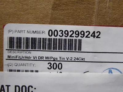 Quantity of 300 Molex 0039299242 24 Position Connector Headers Kohler GM117691 New NIB