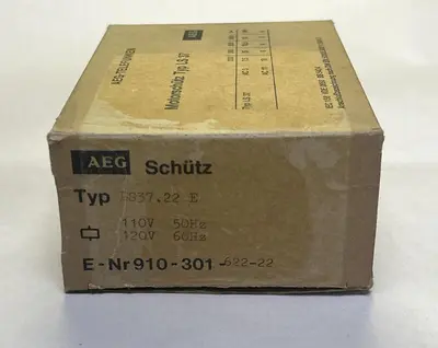 New | in-Stock AEG LS37.22E Miscellaneous Equipment (Electrical & Power) | Surplus Asset Holdings #1198012
