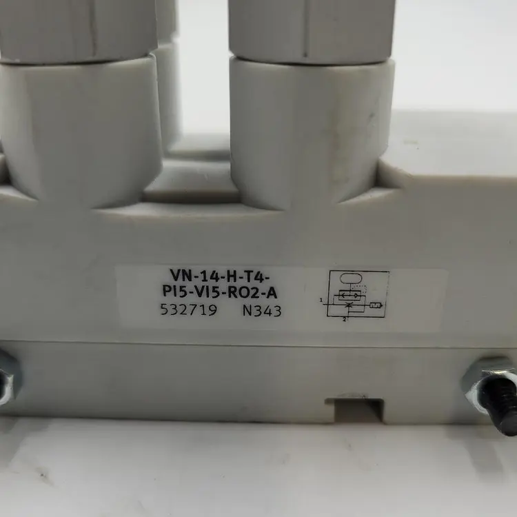 Used FESTO FESTO VN-14-H-T4-PI5-VI5-R02-A VACUUM GENERATOR Parts (Hydraulics and Pneumatics) | ND Industrial Surplus #1219385