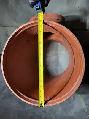 15"x15"x10" Grooved End Reducing Tee Fitting