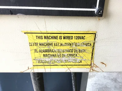 Wulftec WHP-100 Low Profile Stretch Wrapper Machine 120V 60Hz Phase 1 Amp 15