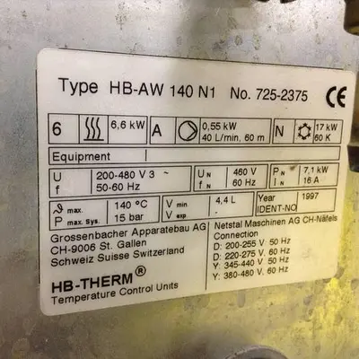 USED GROSSENBACHER HB-AW 140 N1
