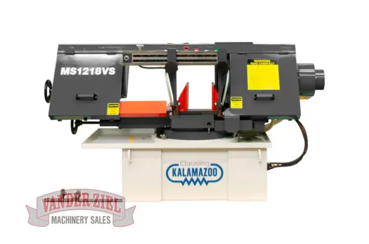 New | in-Stock CLAUSING MS1218VS Horizontal Band Saws Michigan US | Vander Ziel Machinery Sales #482392
