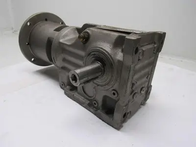 SEW-EURODRIVE K37LP145 5.36:1 Ratio Double Shaft Gear Box Speed Reducer