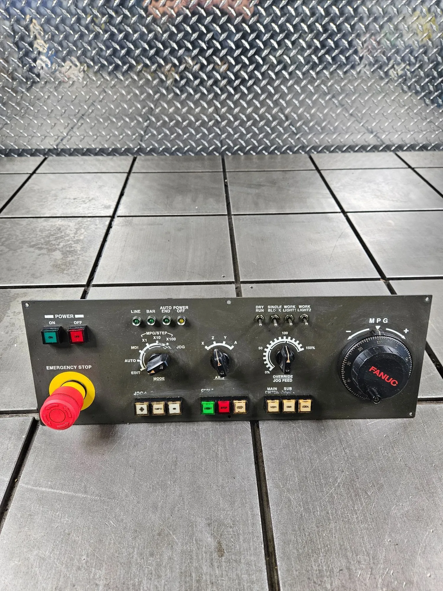 USED FANUC Operator Panel