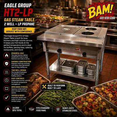 Used EAGLE GROUP HT2-LP Bakery Equipment Florida US | BAM Discount Restaurant Equipment #1110507
