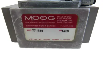 REFURBISHED MOOG 77-544 SERVO VALVE 77544