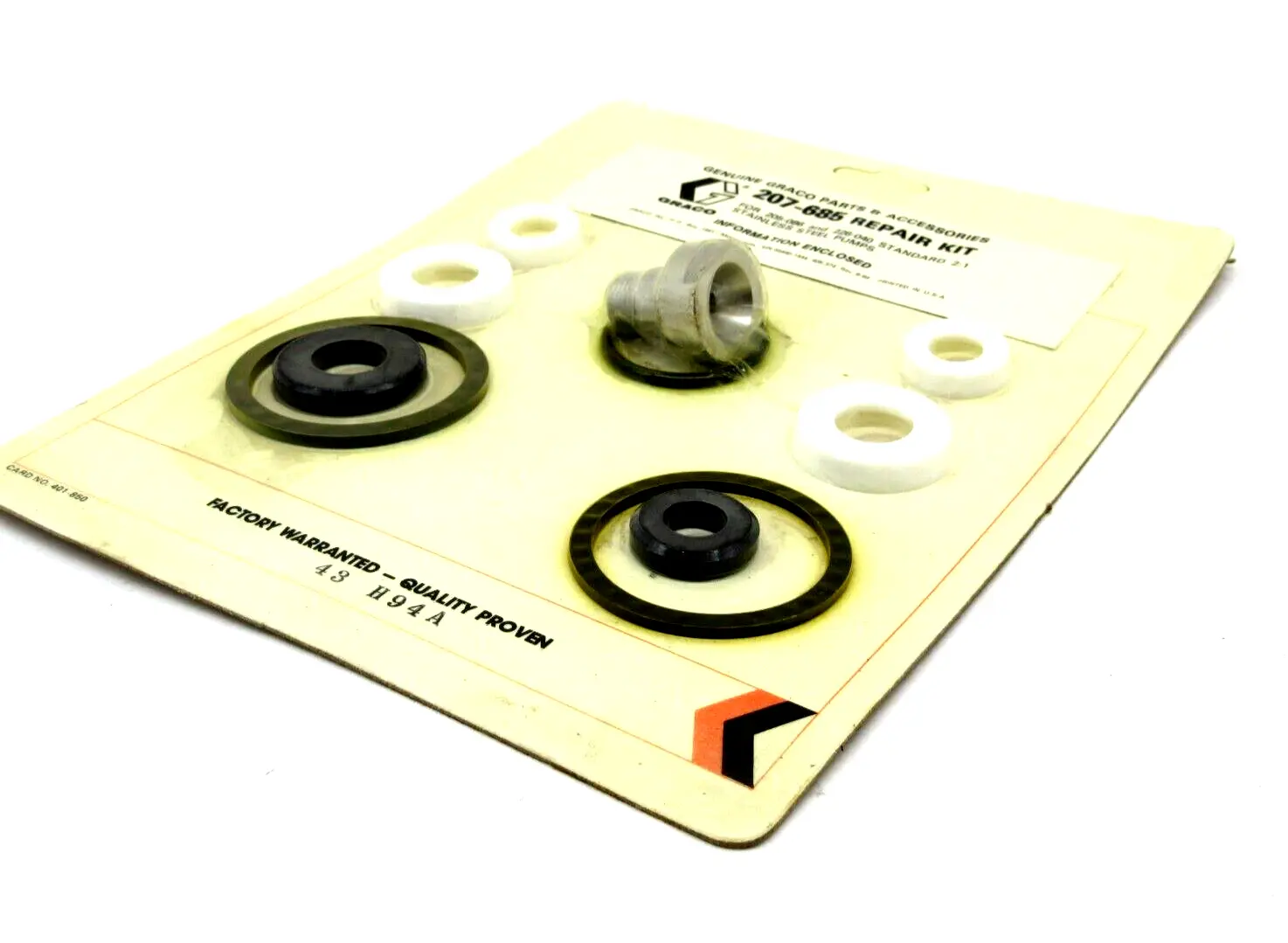 NEW GRACO 207-685 REPAIR KIT 207685