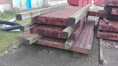 USED LARGE CLAMPING TABLE 13 000 X 4000 MM