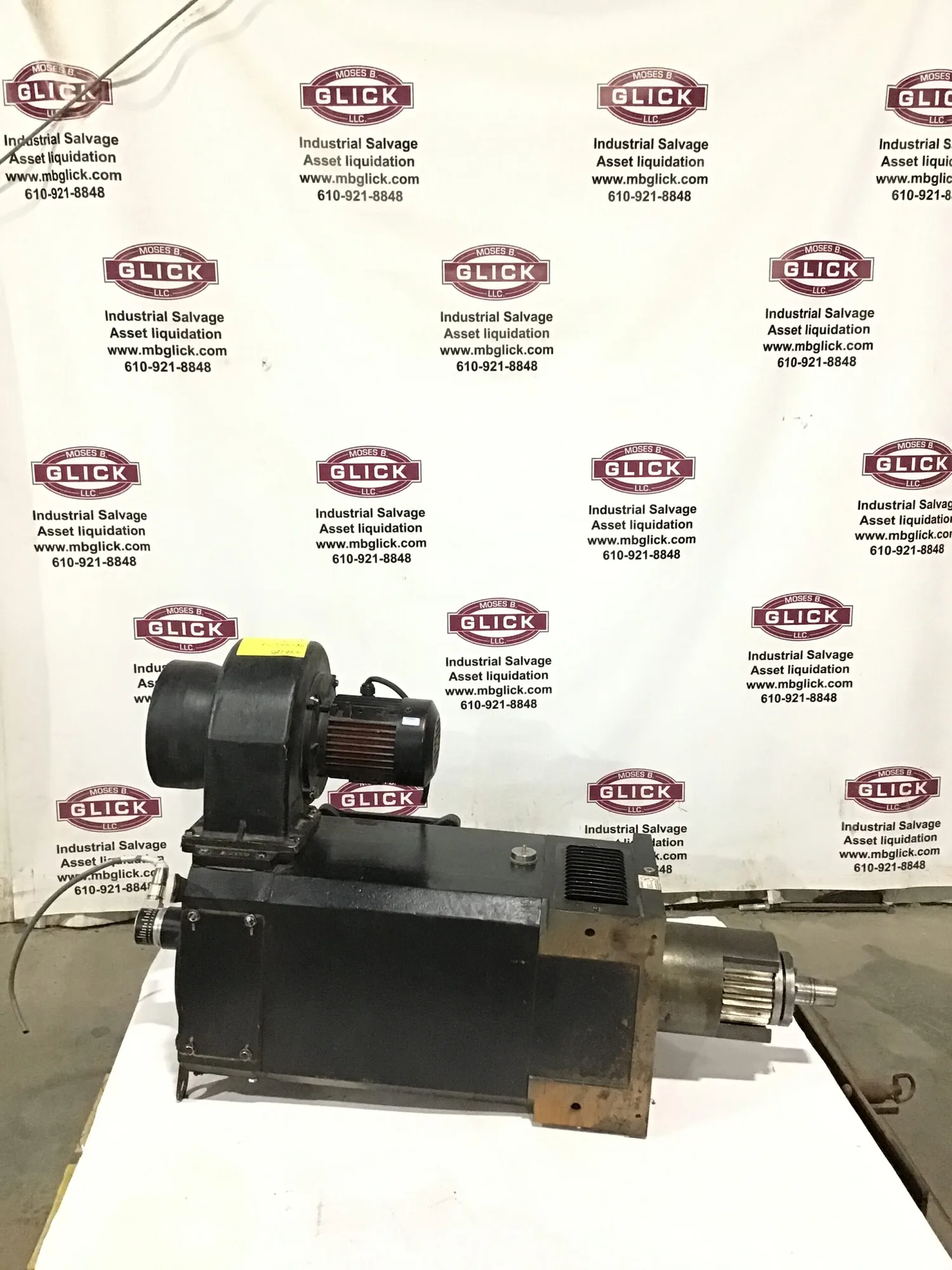 Baumuller DSF 160 M 20 R 13-6 High-Speed Router Spindle
